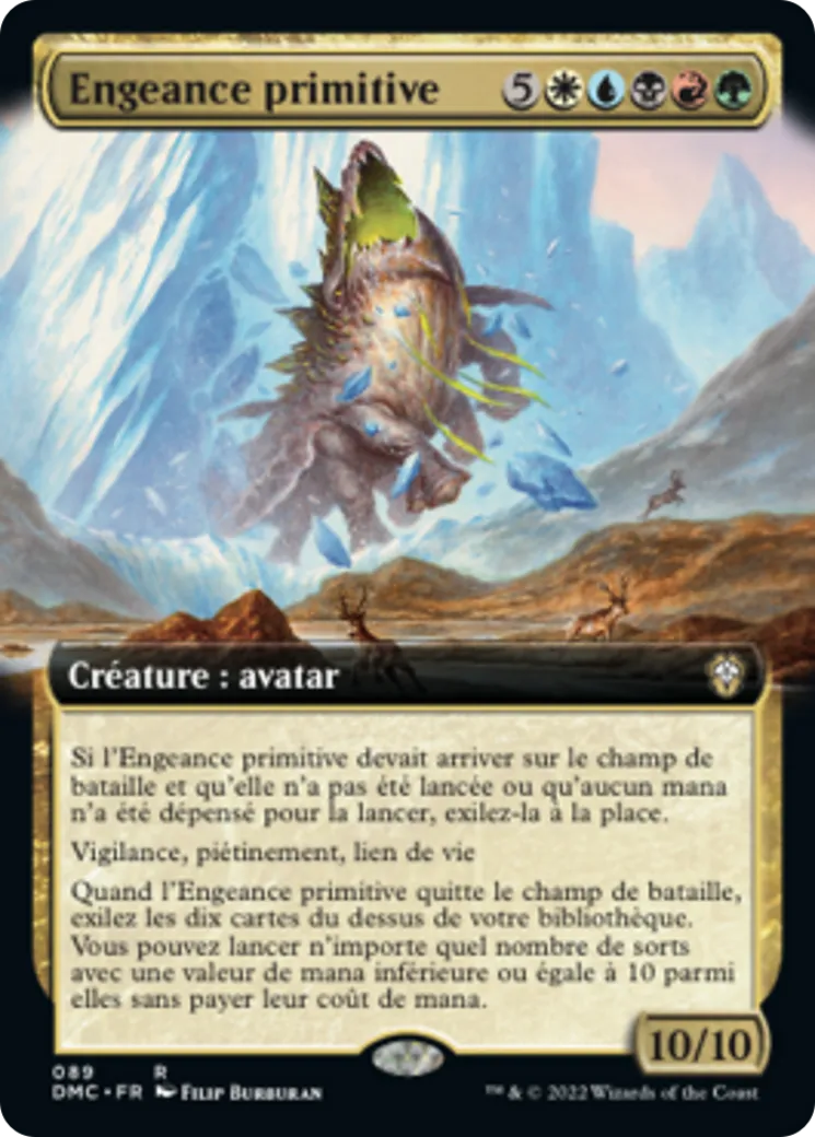 Engeance primitive — Dominaria United Commander — Magic: The Gathering
