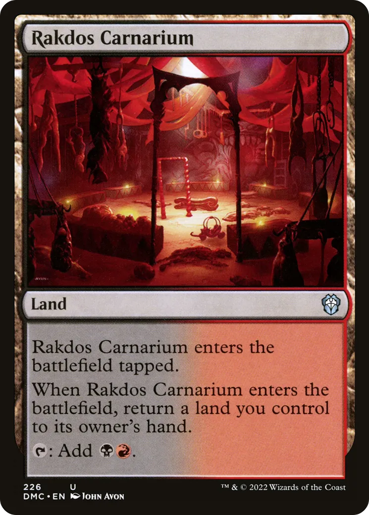 Rakdos Carnarium — Dominaria United Commander — Magic: The Gathering