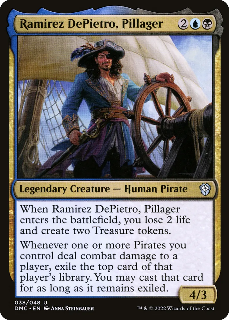 Ramirez DePietro, Pillager — Dominaria United Commander — Magic: The Gathering