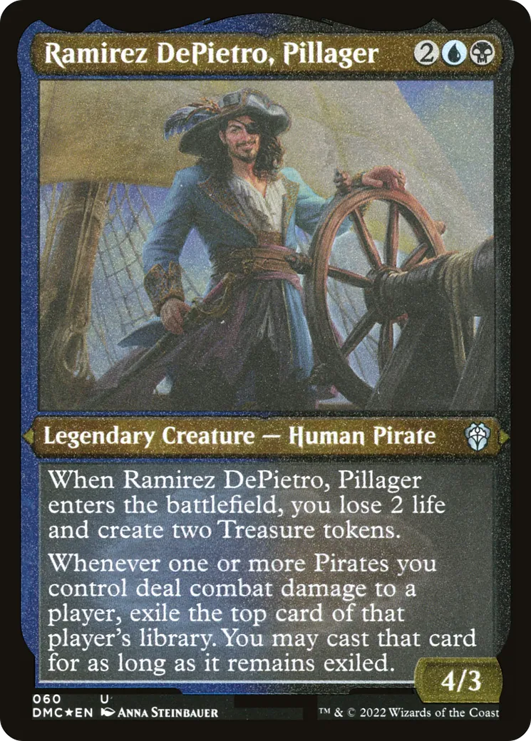 Ramirez DePietro, pilleur — Dominaria United Commander — Magic: The Gathering