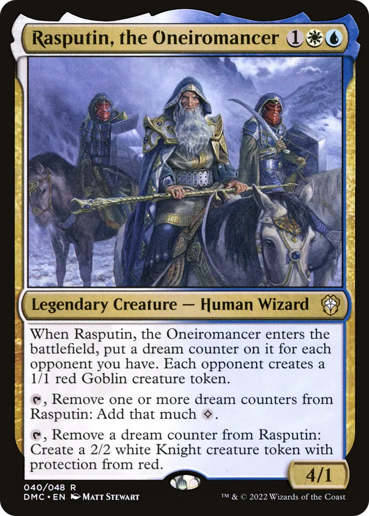 Rasputin, the Oneiromancer — Dominaria United Commander — Magic: The Gathering