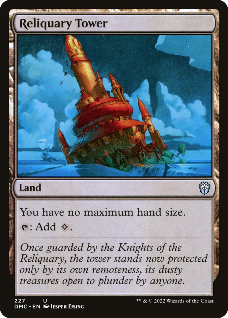Reliquary Tower — Dominaria United Commander — Magic: The Gathering