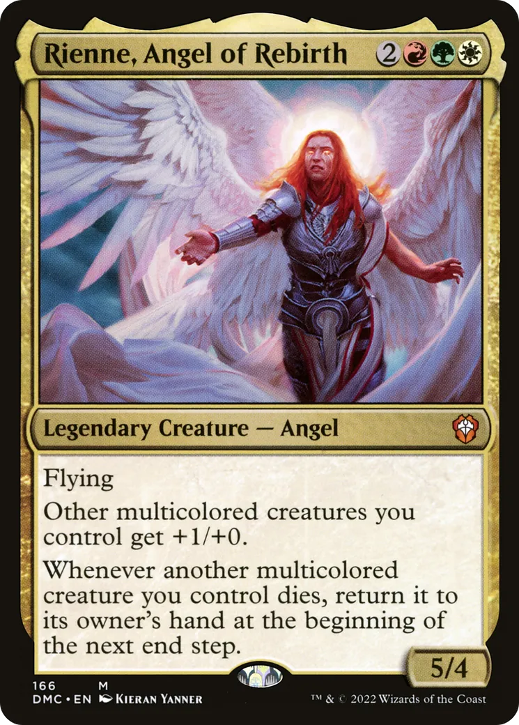 Rienne, Angel of Rebirth — Dominaria United Commander — Magic: The Gathering