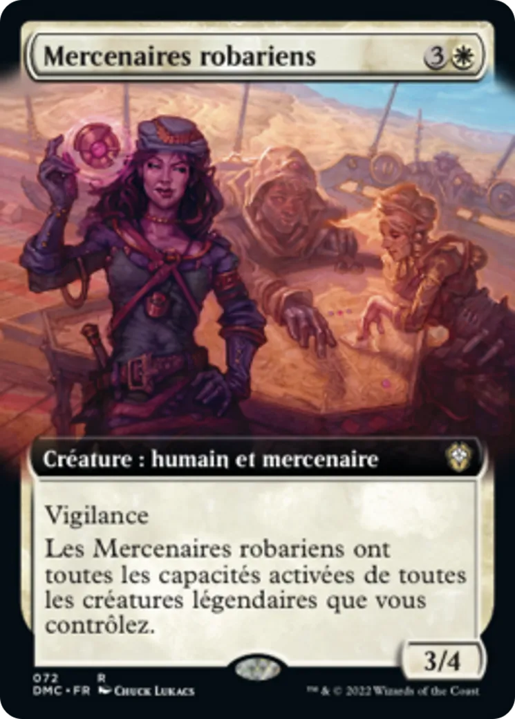 Mercenaires robariens from Dominaria United Commander - Magic: The Gathering
