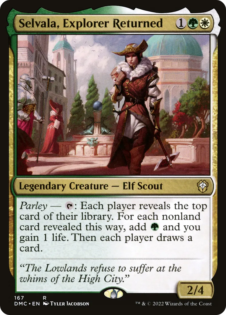 Selvala, exploratrice sur le retour — Dominaria United Commander — Magic: The Gathering
