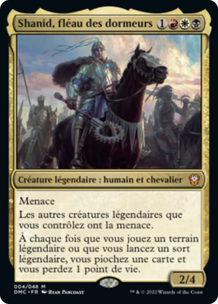 Shanid, fléau des dormeurs — Dominaria United Commander — Magic: The Gathering