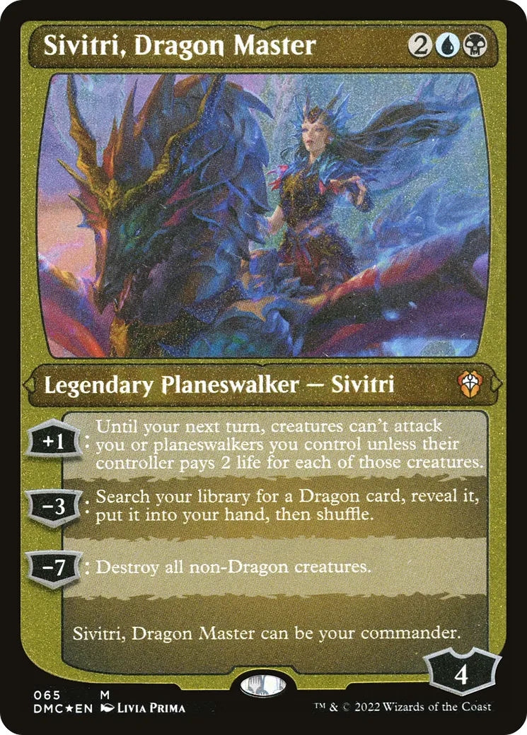 Sivitri, Dragon Master — Dominaria United Commander — Magic: The Gathering
