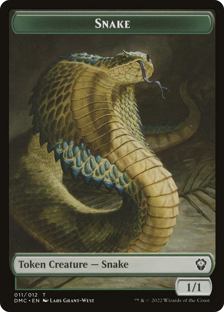 Snake — Dominaria United Commander — Magic: The Gathering
