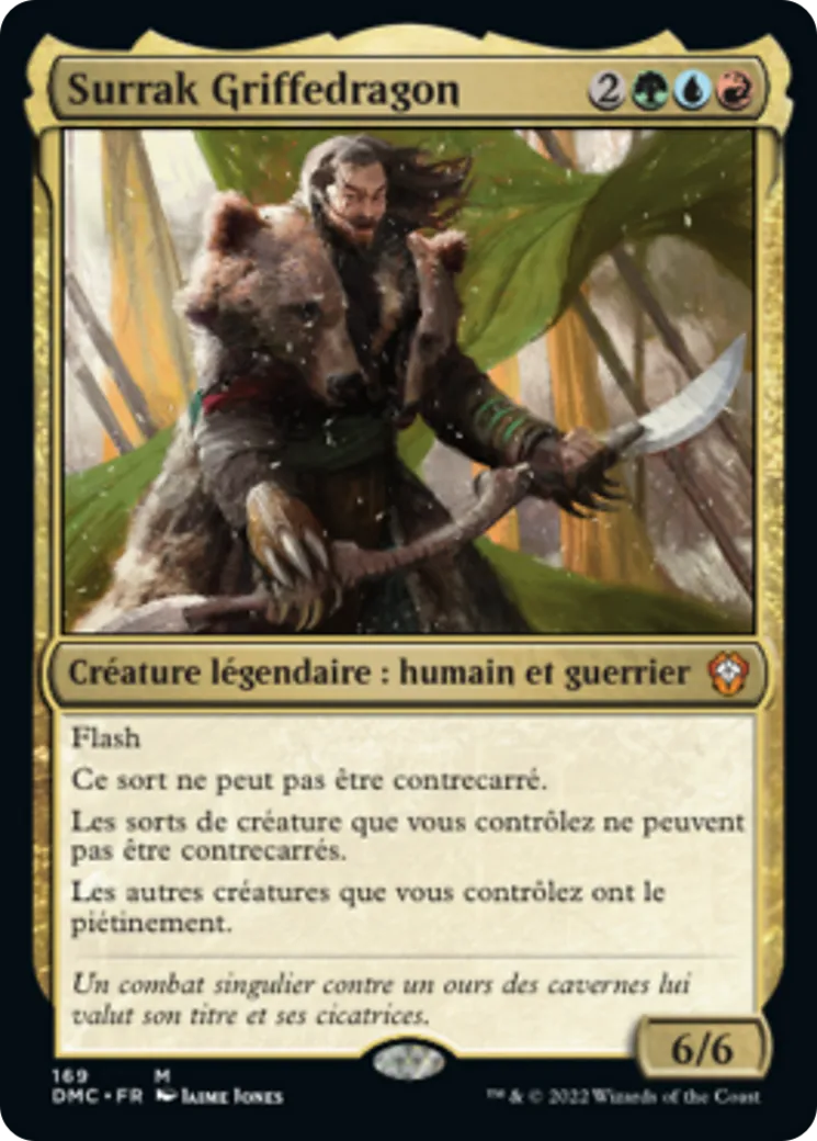 Surrak Griffedragon — Dominaria United Commander — Magic: The Gathering
