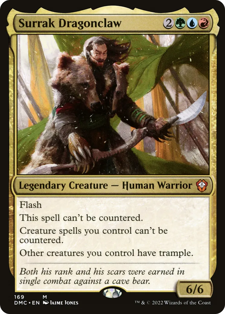 Surrak Dragonclaw — Dominaria United Commander — Magic: The Gathering
