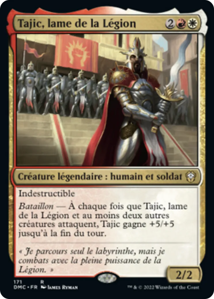 Tajic, lame de la Légion — Dominaria United Commander — Magic: The Gathering