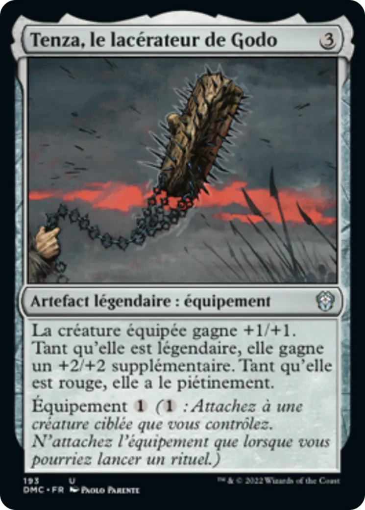 Tenza, le lacérateur de Godo — Dominaria United Commander — Magic: The Gathering
