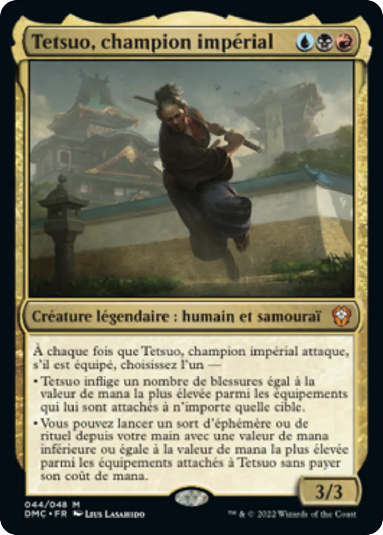 Tetsuo, champion impérial — Dominaria United Commander — Magic: The Gathering