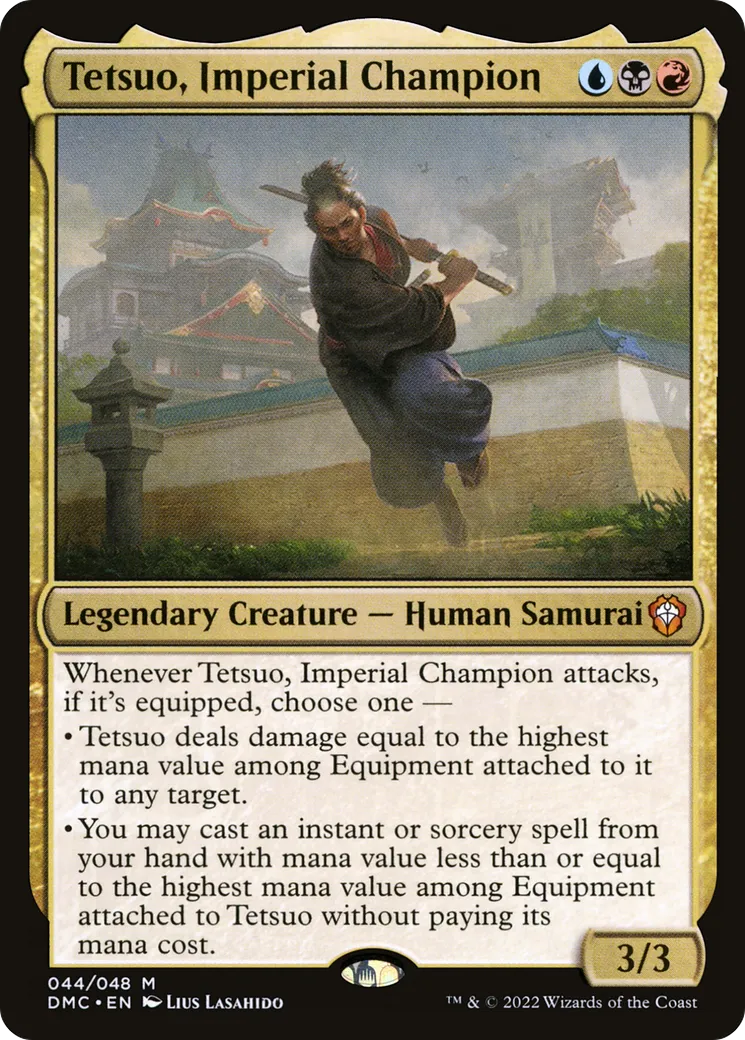 Tetsuo, Imperial Champion — Dominaria United Commander — Magic: The Gathering