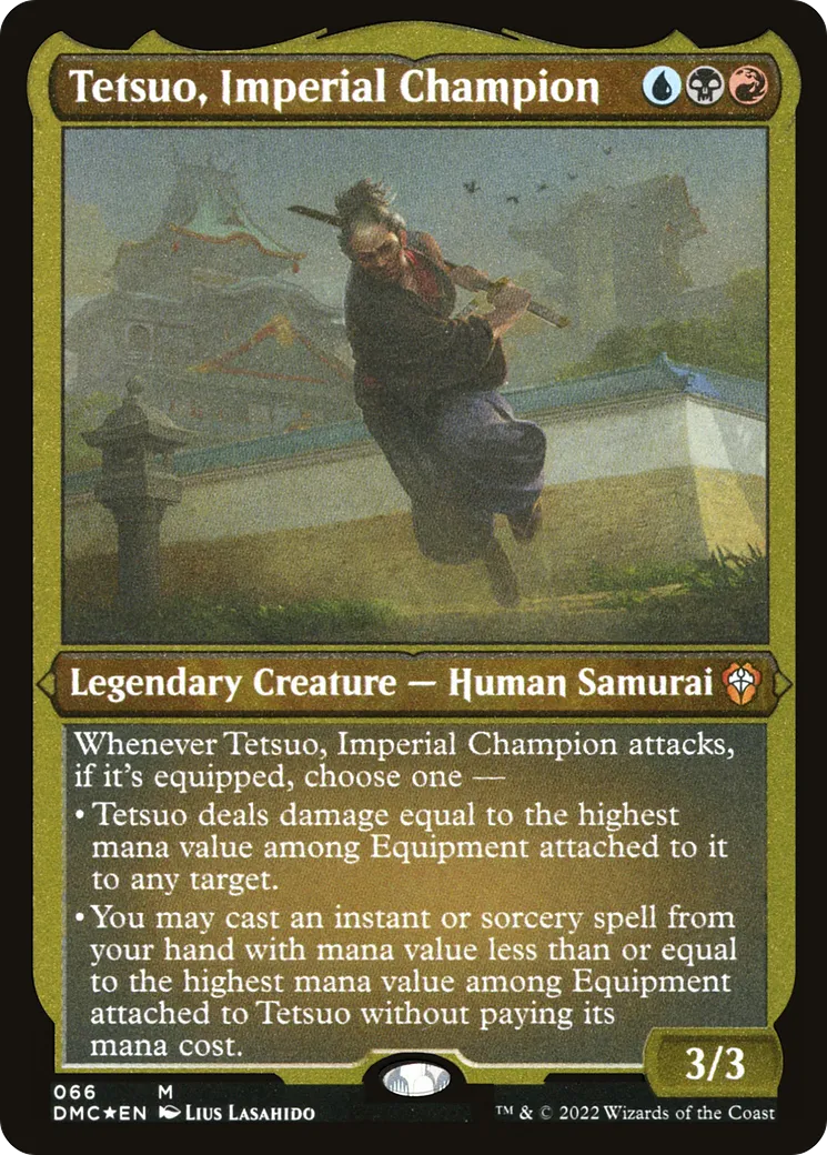 Tetsuo, Imperial Champion — Dominaria United Commander — Magic: The Gathering