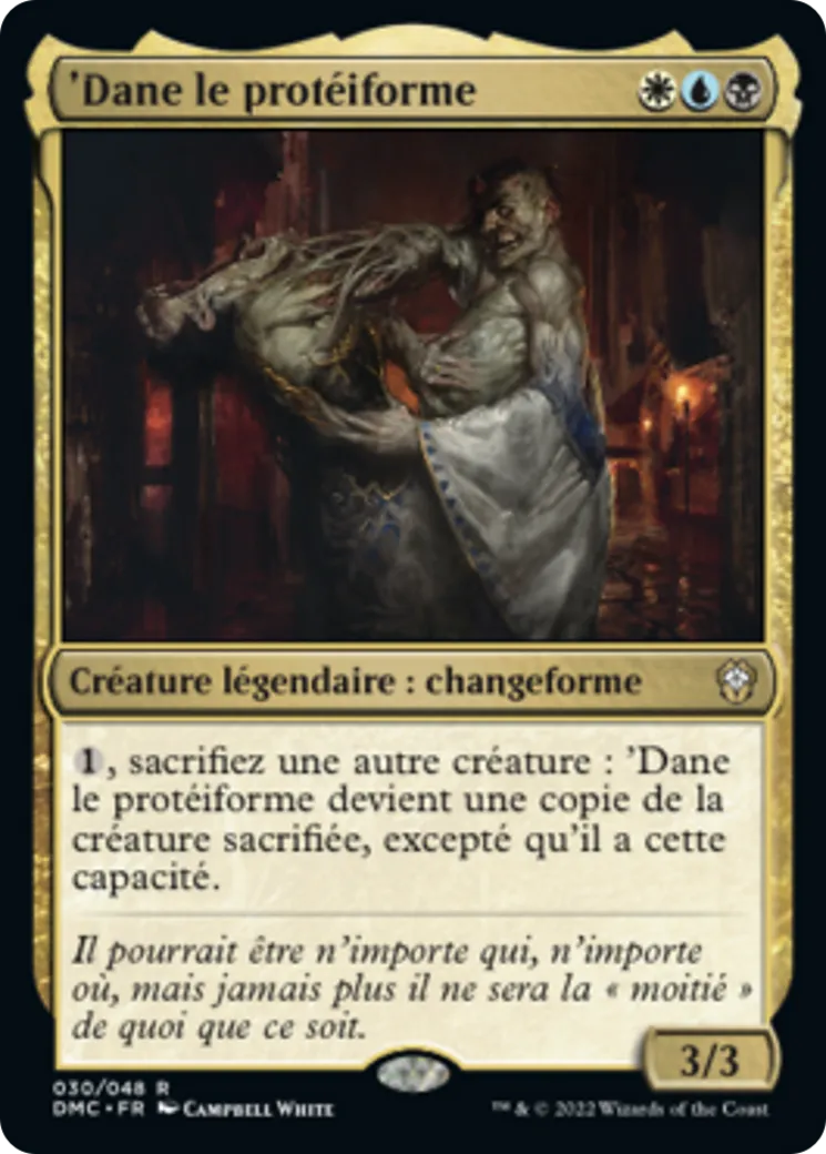 'Dane le protéiforme — Dominaria United Commander — Magic: The Gathering