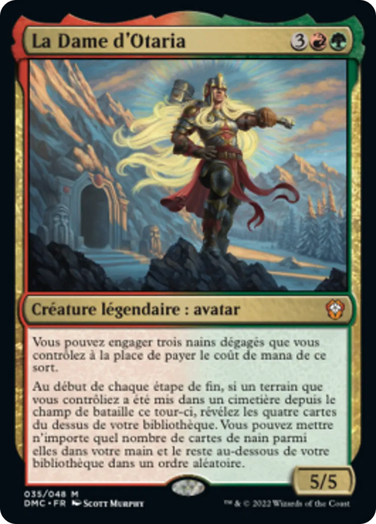 La Dame d'Otaria — Dominaria United Commander — Magic: The Gathering