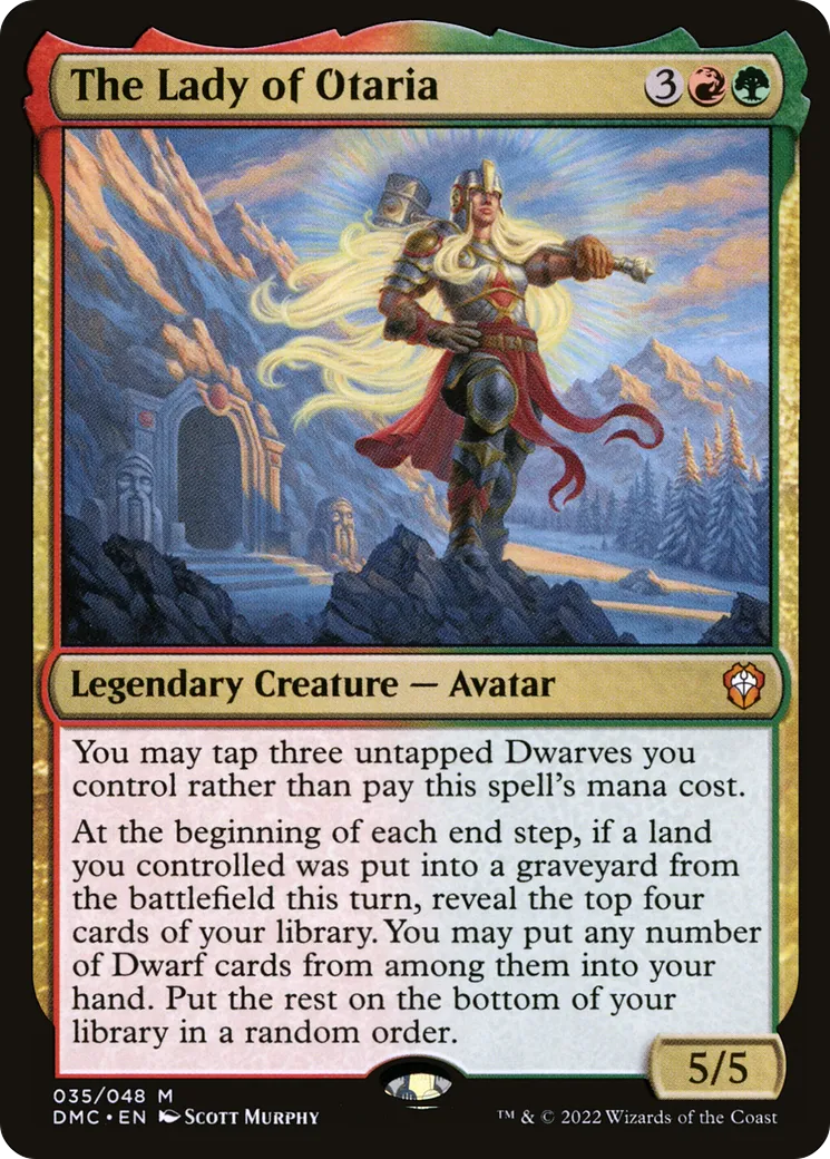 The Lady of Otaria — Dominaria United Commander — Magic: The Gathering