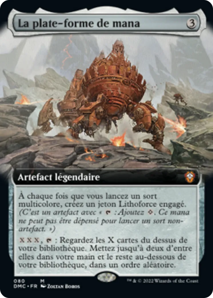 La plate-forme de mana — Dominaria United Commander — Magic: The Gathering