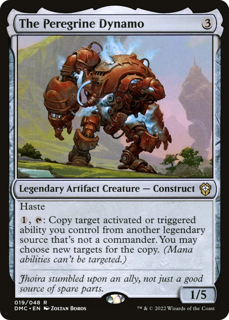 The Peregrine Dynamo — Dominaria United Commander — Magic: The Gathering