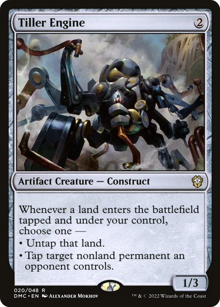 Tiller Engine — Dominaria United Commander — Magic: The Gathering