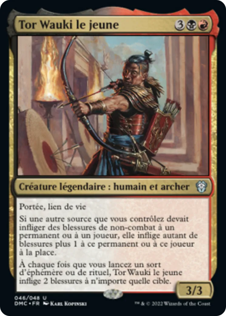 Tor Wauki le jeune — Dominaria United Commander — Magic: The Gathering