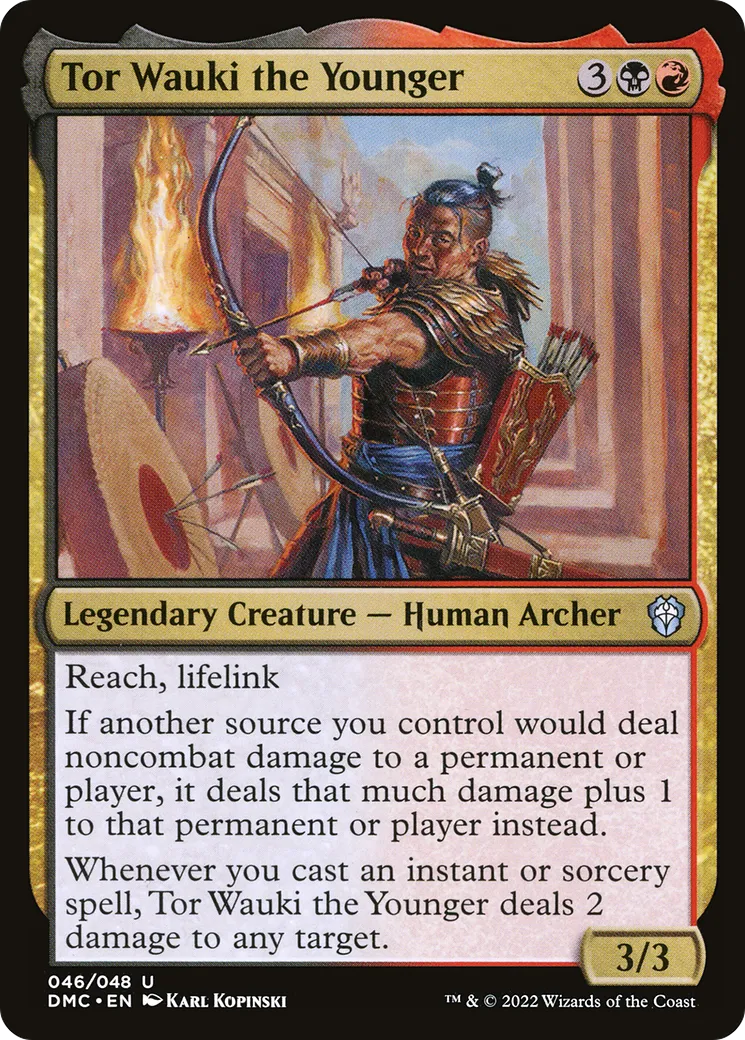 Tor Wauki le jeune — Dominaria United Commander — Magic: The Gathering