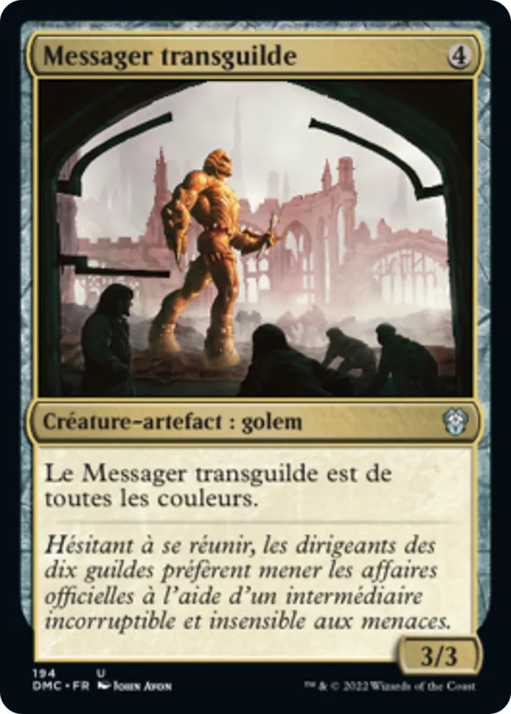 Messager transguilde — Dominaria United Commander — Magic: The Gathering