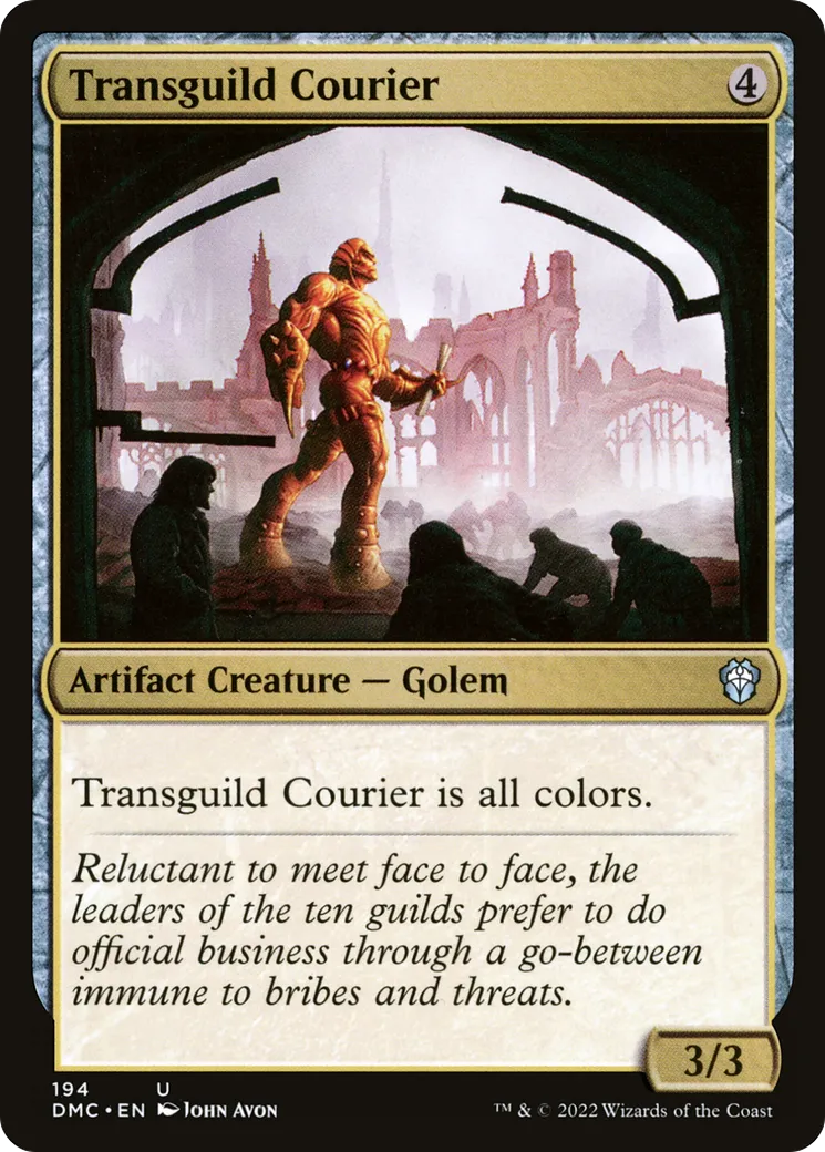 Transguild Courier from Dominaria United Commander - Magic: The Gathering