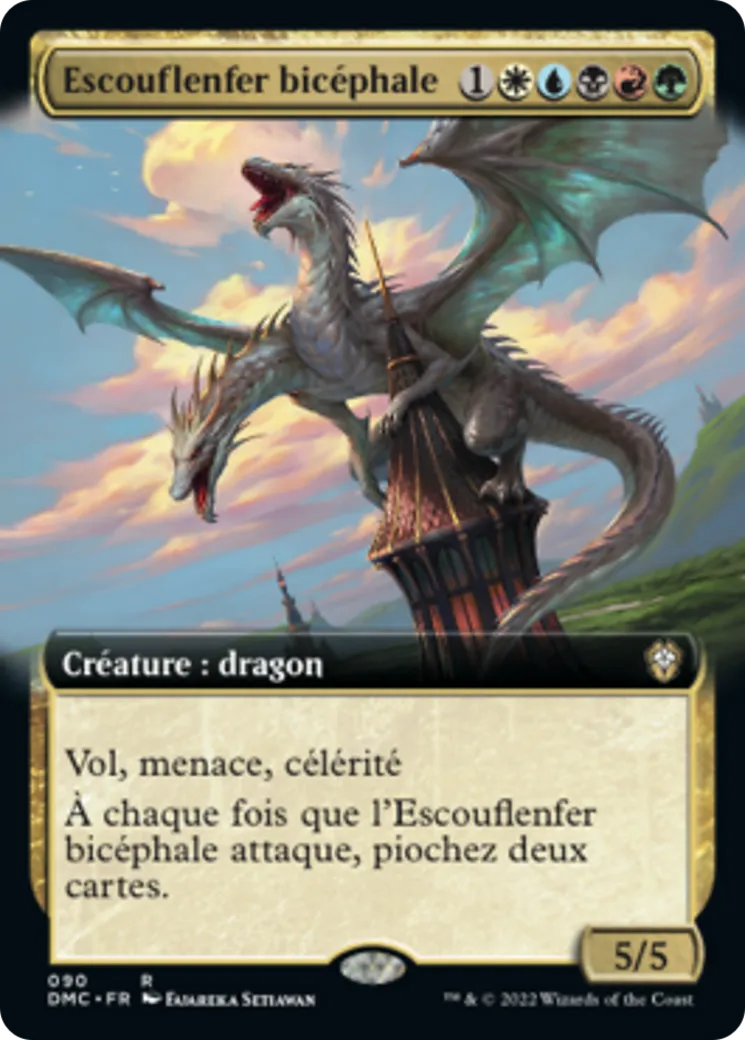 Escouflenfer bicéphale — Dominaria United Commander — Magic: The Gathering