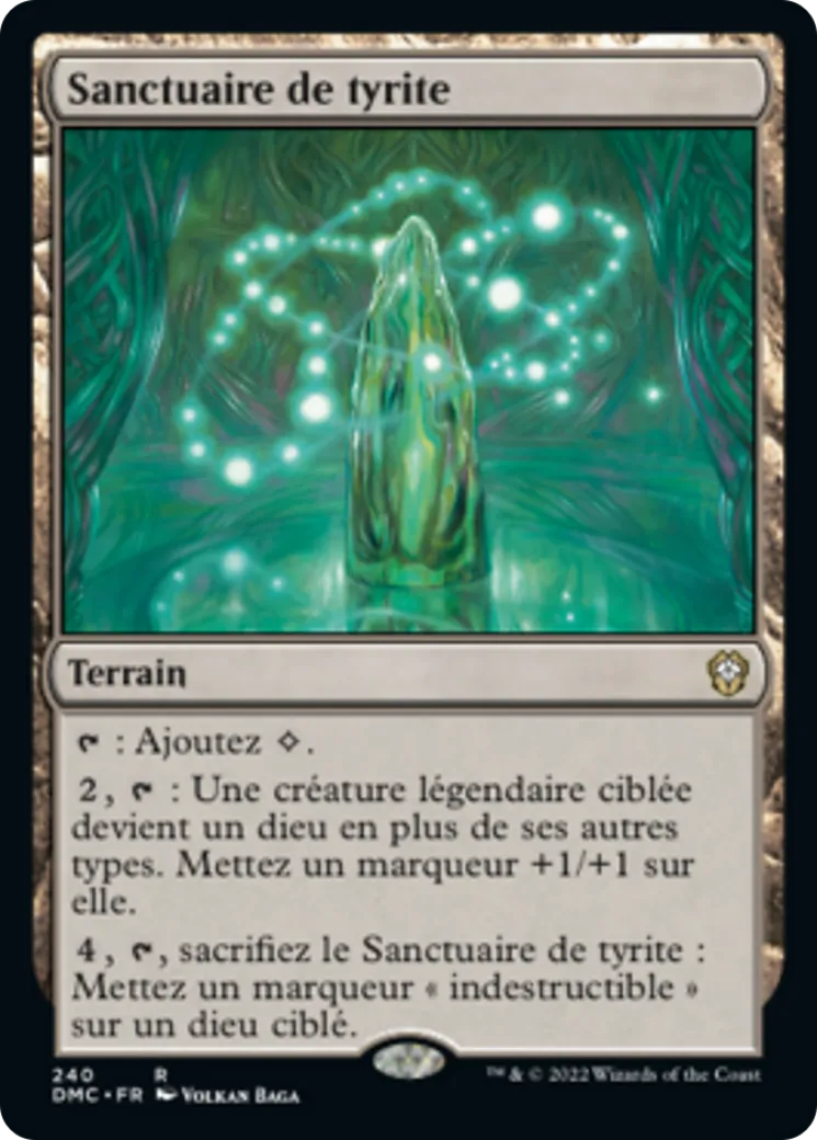 Sanctuaire de tyrite — Dominaria United Commander — Magic: The Gathering