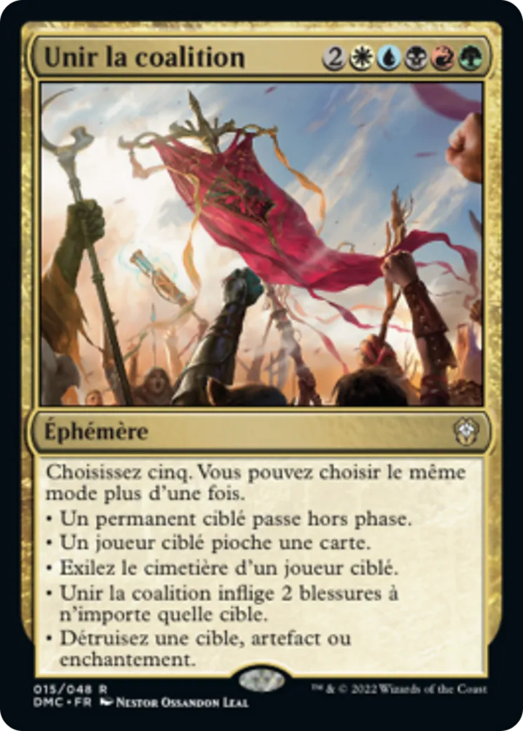 Unir la coalition — Dominaria United Commander — Magic: The Gathering