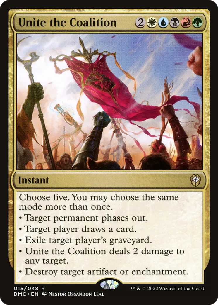 Unite the Coalition — Dominaria United Commander — Magic: The Gathering