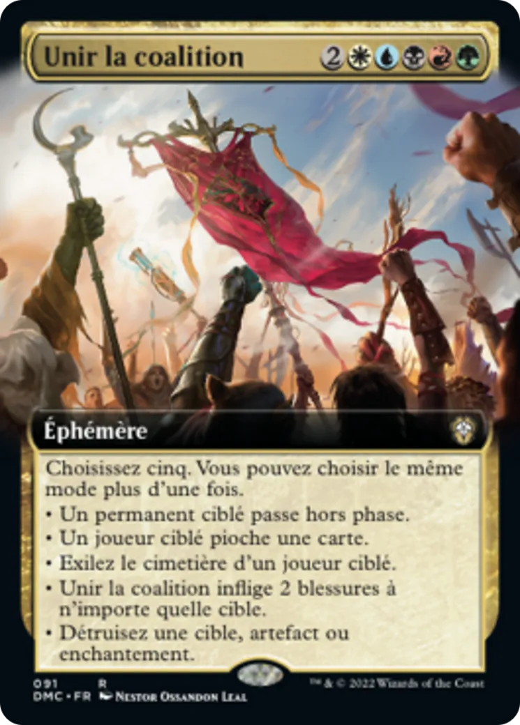 Unir la coalition — Dominaria United Commander — Magic: The Gathering