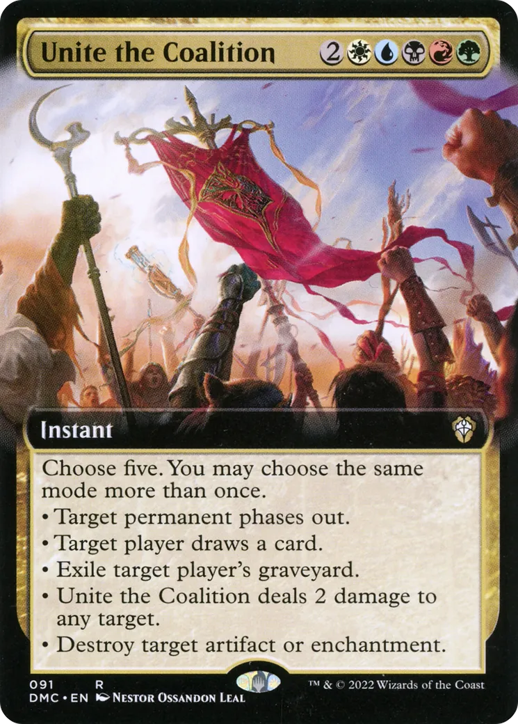 Unite the Coalition from Dominaria United Commander - Magic: The Gathering