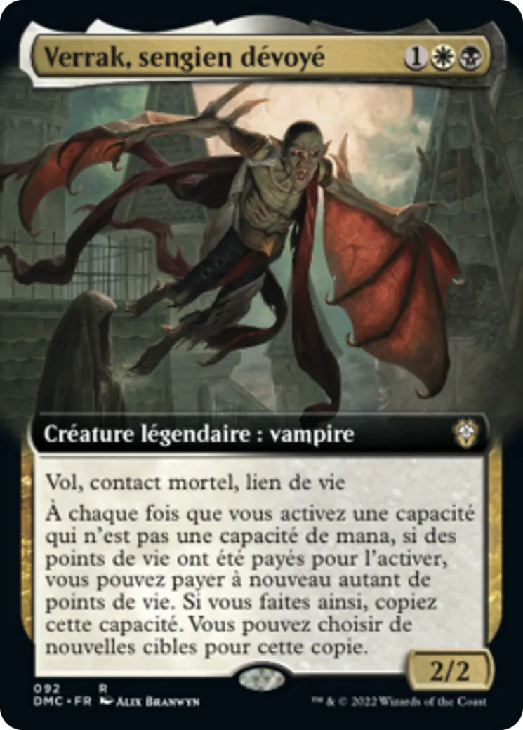 Verrak, sengien dévoyé — Dominaria United Commander — Magic: The Gathering