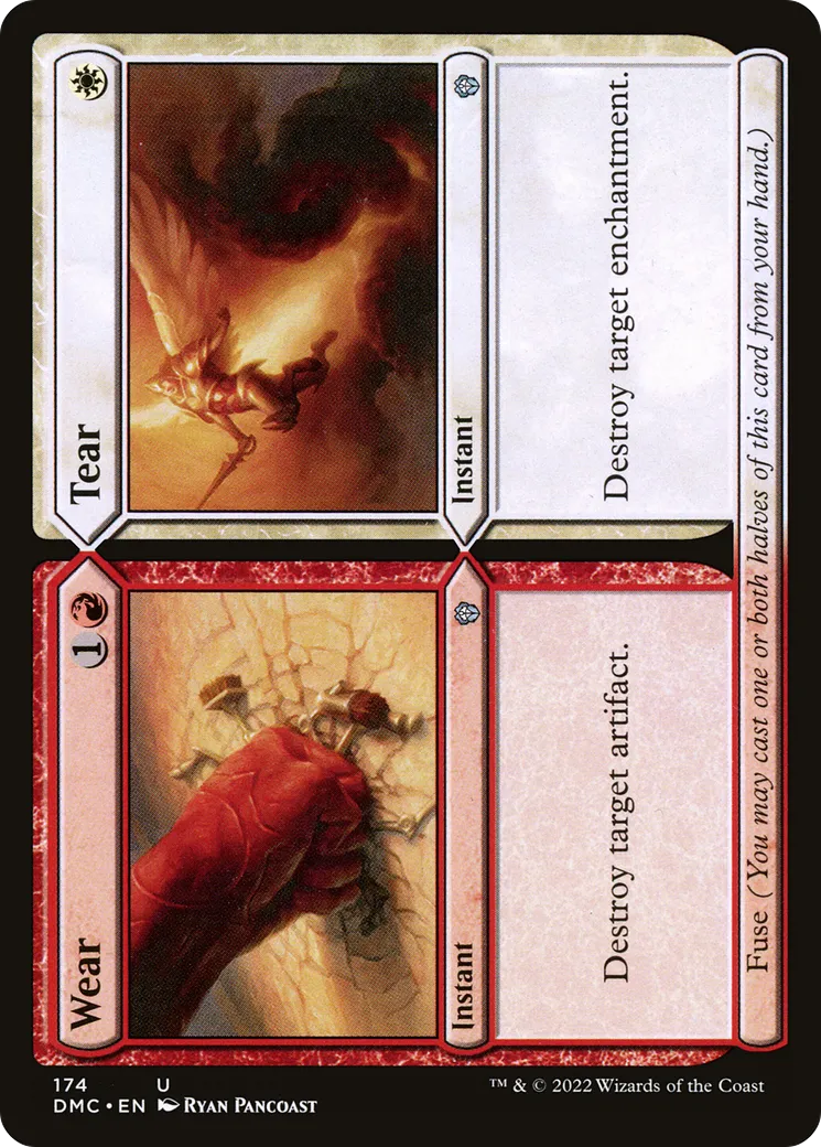 Wear // Tear — Dominaria United Commander — Magic: The Gathering
