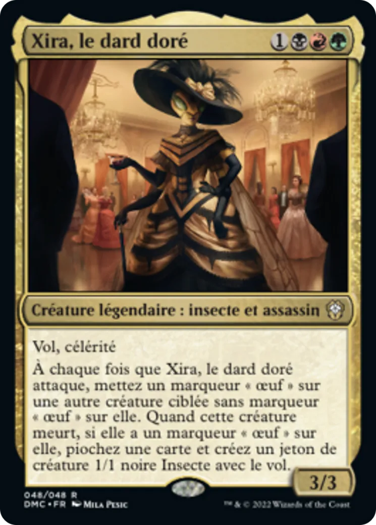 Xira, le dard doré — Dominaria United Commander — Magic: The Gathering