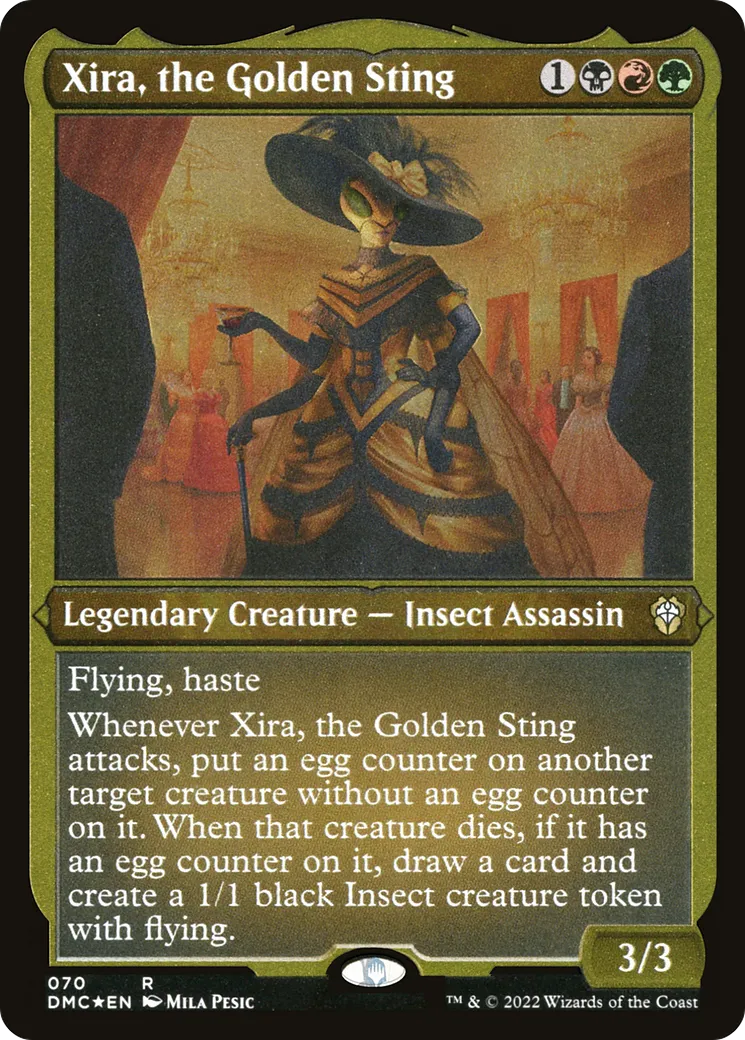 Xira, le dard doré from Dominaria United Commander - Magic: The Gathering
