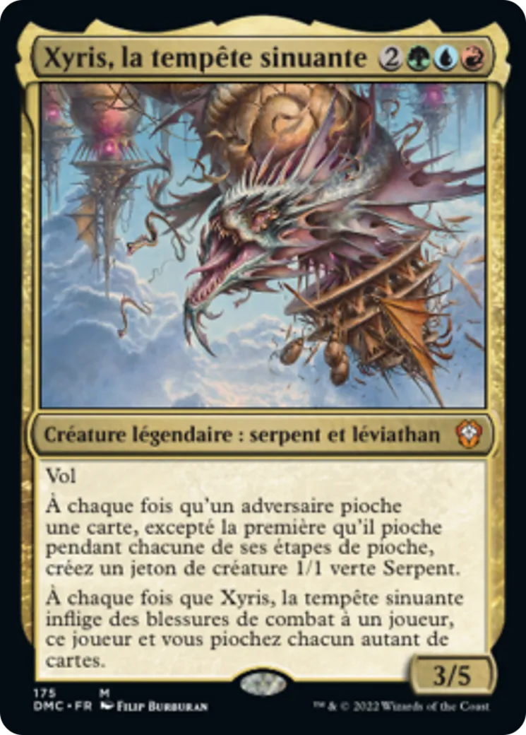 Xyris, la tempête sinuante — Dominaria United Commander — Magic: The Gathering