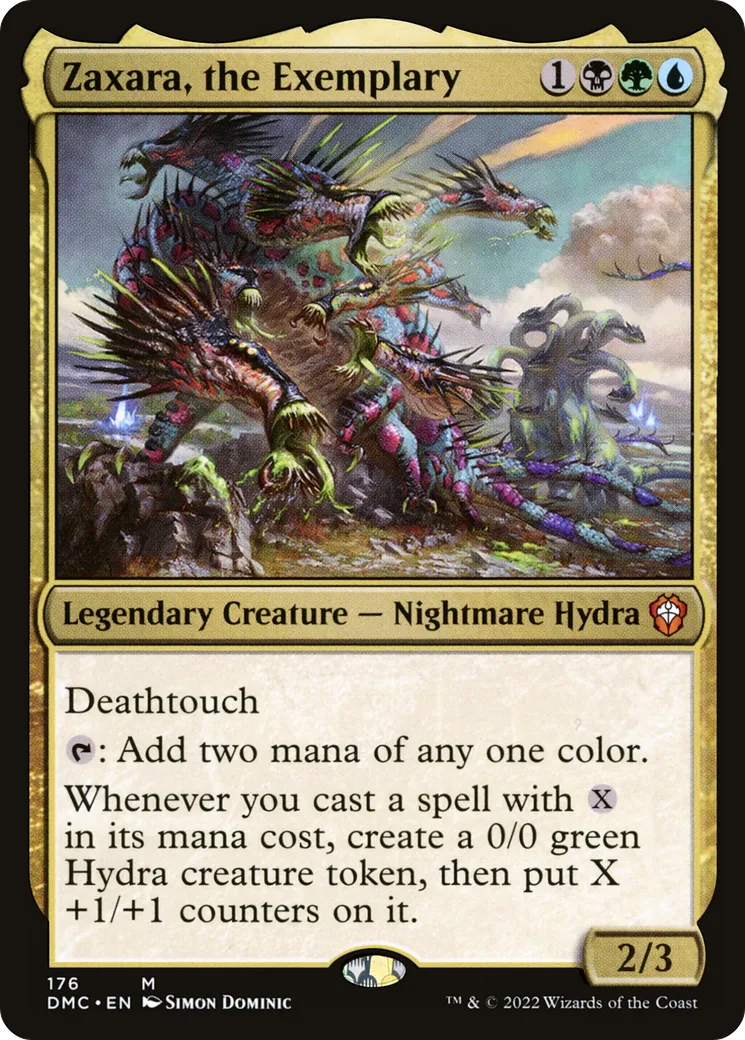 Zaxara, the Exemplary — Dominaria United Commander — Magic: The Gathering