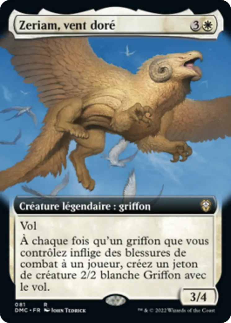 Zeriam, vent doré — Dominaria United Commander — Magic: The Gathering
