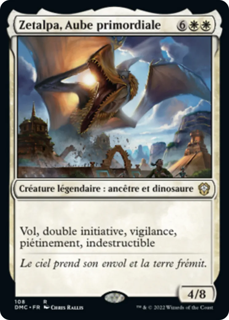 Zetalpa, Aube primordiale — Dominaria United Commander — Magic: The Gathering