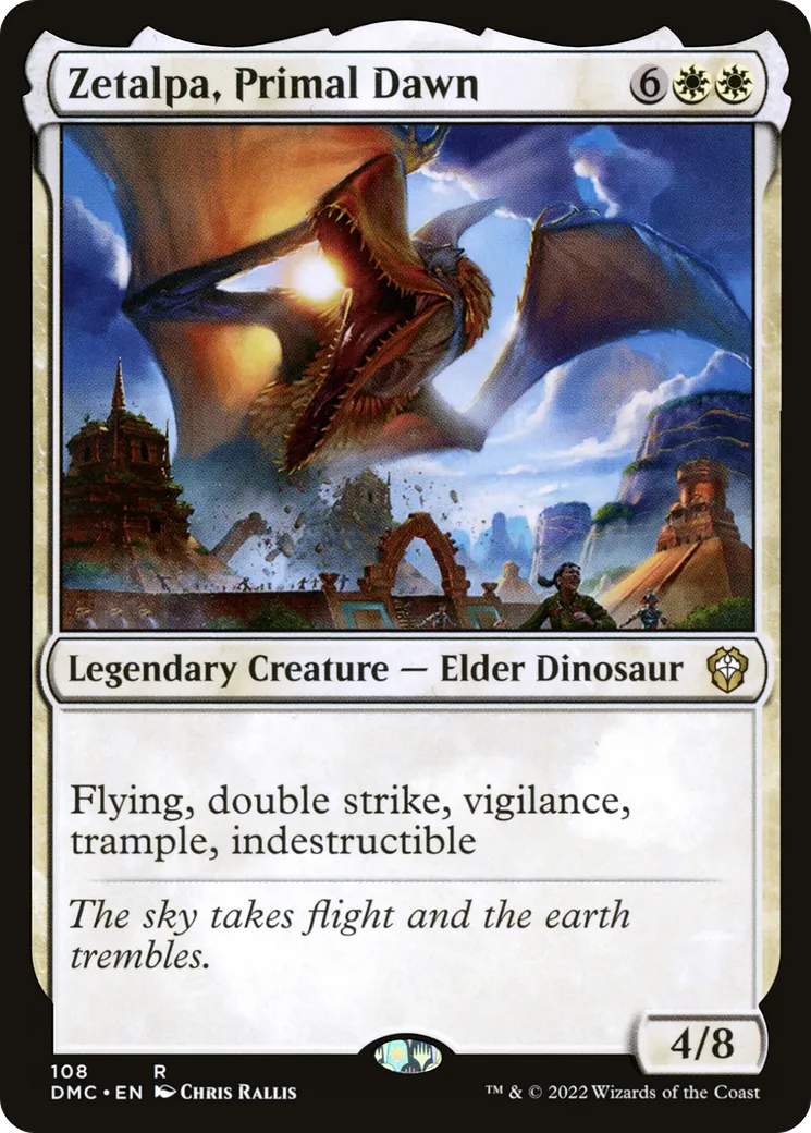 Zetalpa, Primal Dawn — Dominaria United Commander — Magic: The Gathering