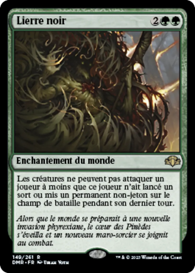Lierre noir — Dominaria Remastered — Magic: The Gathering