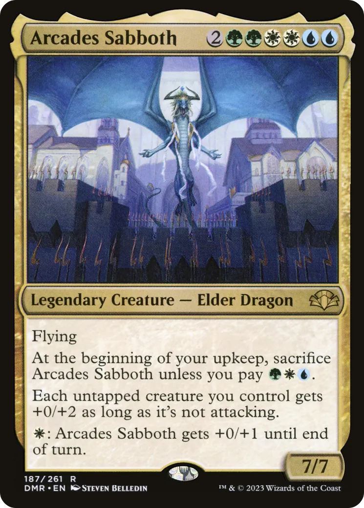 Arcades Sabboth — Dominaria Remastered — Magic: The Gathering