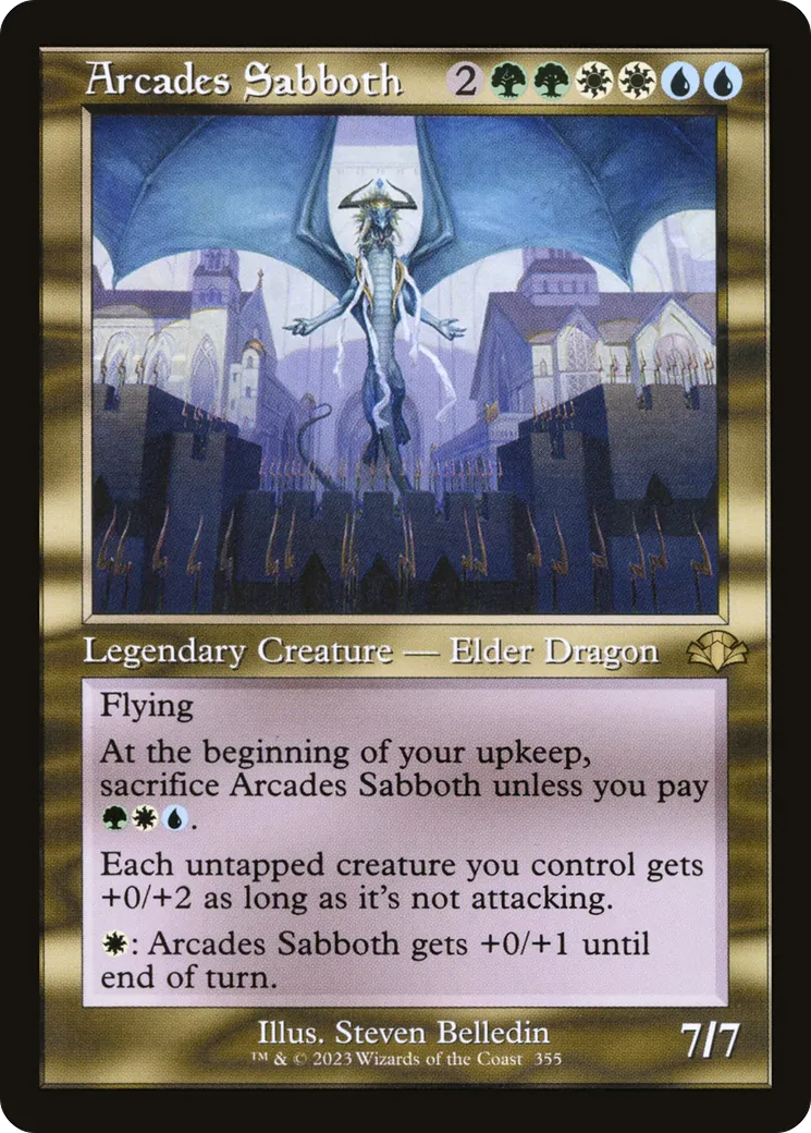 Arcades Sabboth — Dominaria Remastered — Magic: The Gathering