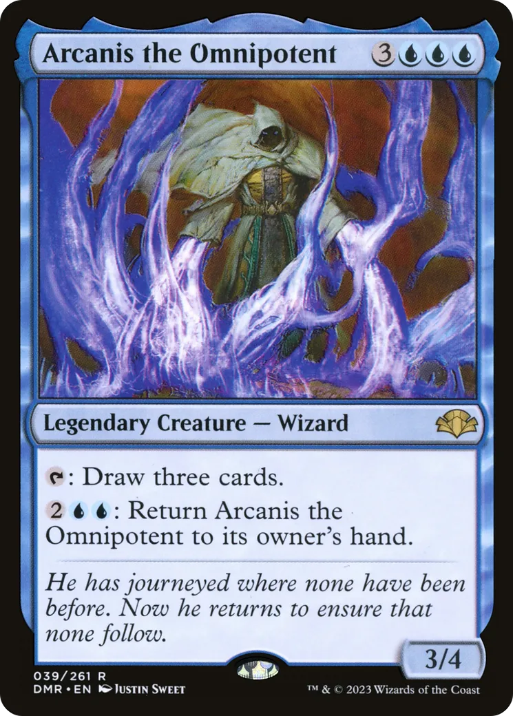 Arcanis the Omnipotent — Dominaria Remastered — Magic: The Gathering
