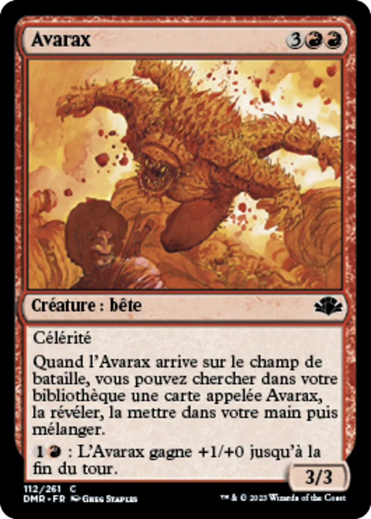Avarax — Dominaria Remastered — Magic: The Gathering