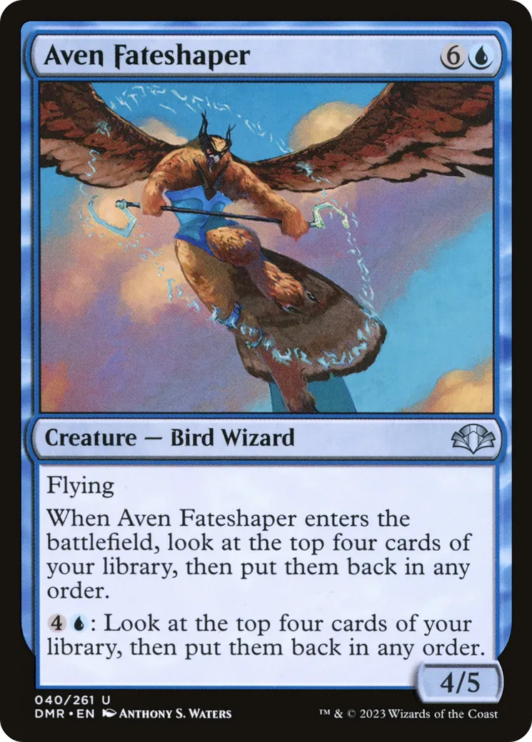 Aven Fateshaper — Dominaria Remastered — Magic: The Gathering